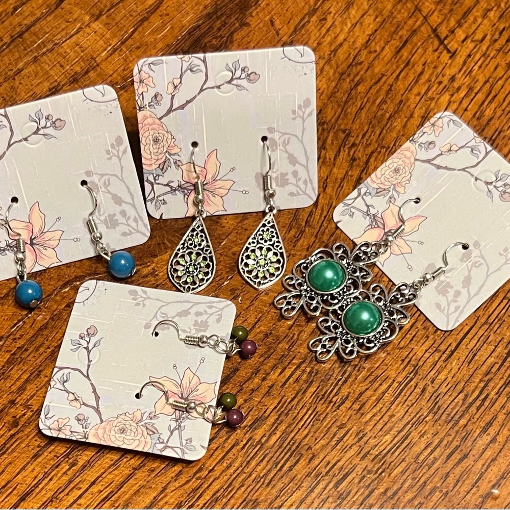 Paparazzi 4-pack Earring Bundle